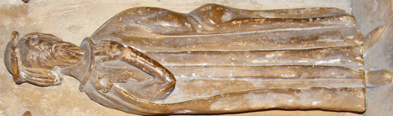 Warwick - St Mary Thomas Beauchamp 1369 and wife Katherine mortimer 1369 weeper